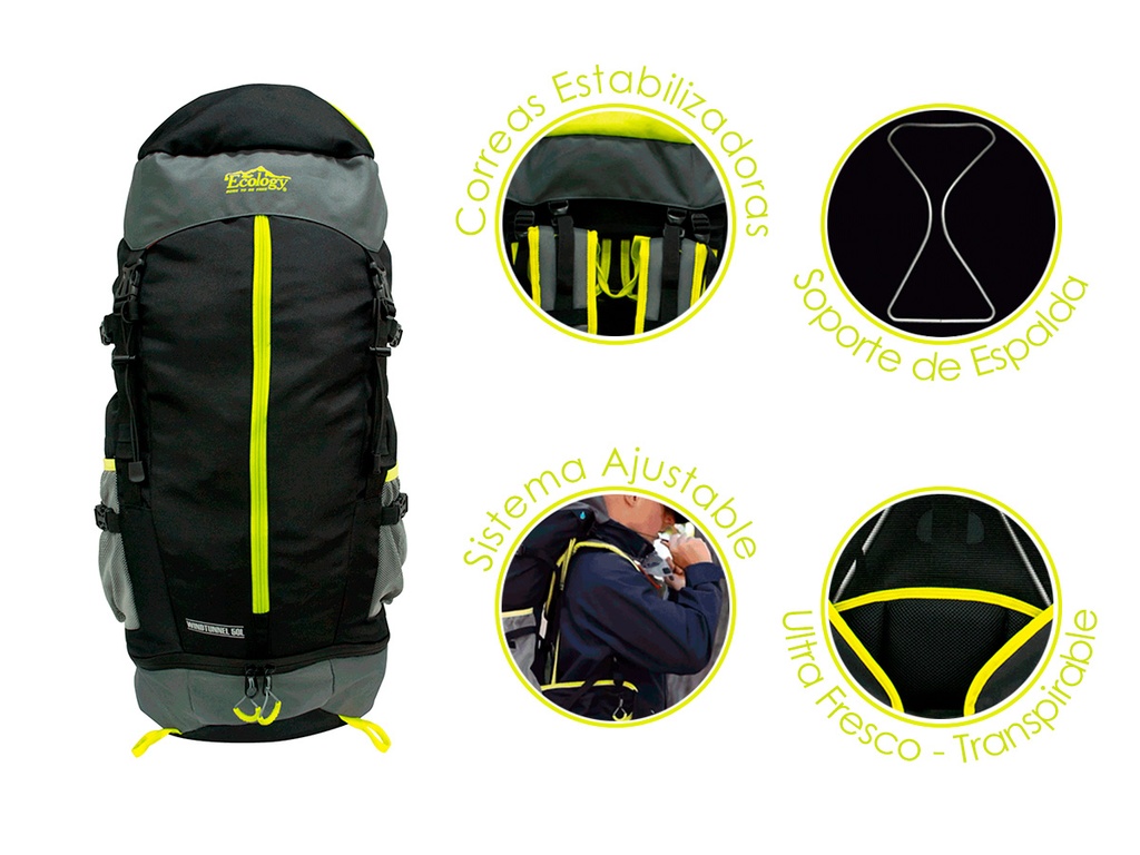 Morral de Camping Reforzado Ecology Windtunnel
