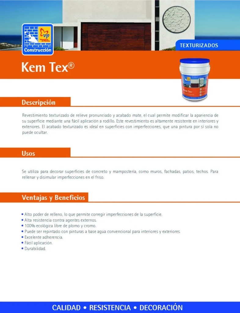 Pintura Kem Tex Gris Concreto Cuñete De 5 Galones