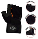 Guantes para Pesas K6 Ice Border Naranja