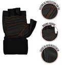 Guantes para Pesas K6 Ice Border Naranja
