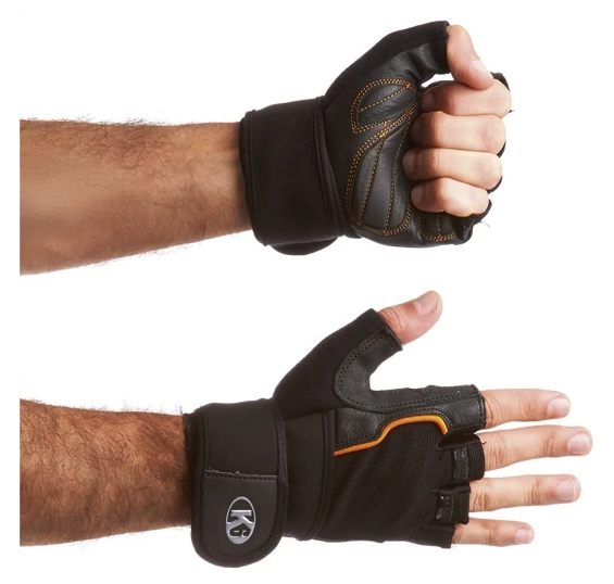 Guantes para Pesas K6 Ice Border Naranja