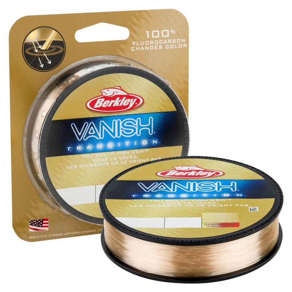 Berkley Nylon Vanish Transition 17Lbs 250Yds Clr/Red