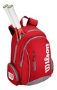 Bolso de Tenis Wilson Advantage II Backpack Rojo/Gris
