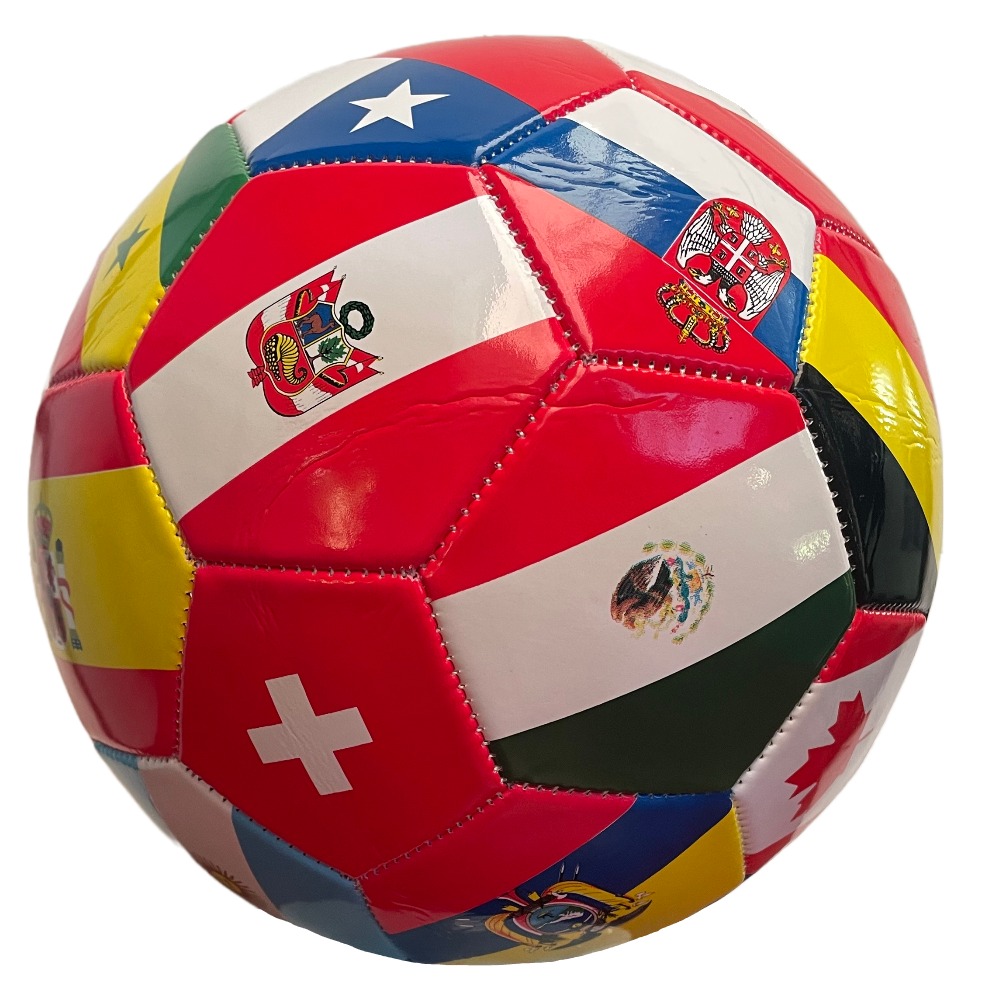 Balón de Fútbol Banderas No.5