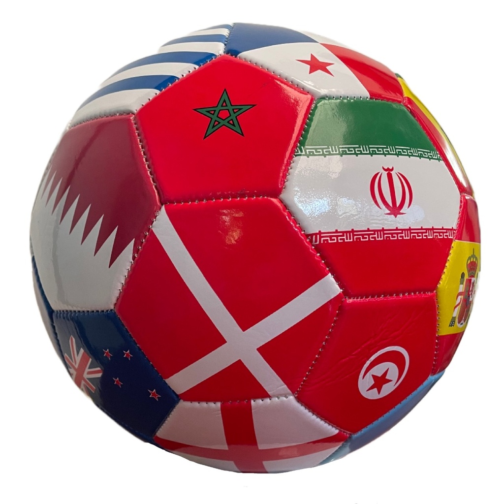 Balón de Fútbol Banderas No.5