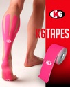 Cinta Elástica Kinesiológica Deportiva K6 (Display 16 Unid.)