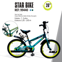 Bicicleta Rin 20 PLT Star Bike para Niños