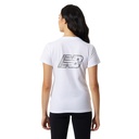 Camiseta de Mujer New Balance Essentials Blanco