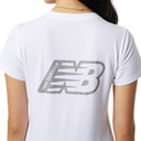 Camiseta de Mujer New Balance Essentials Blanco