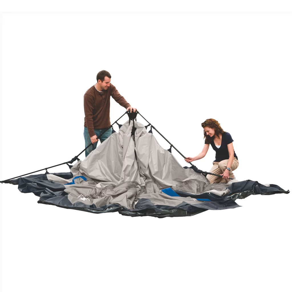 Carpa instantánea Coleman para 8 personas Gris/Azul Rey