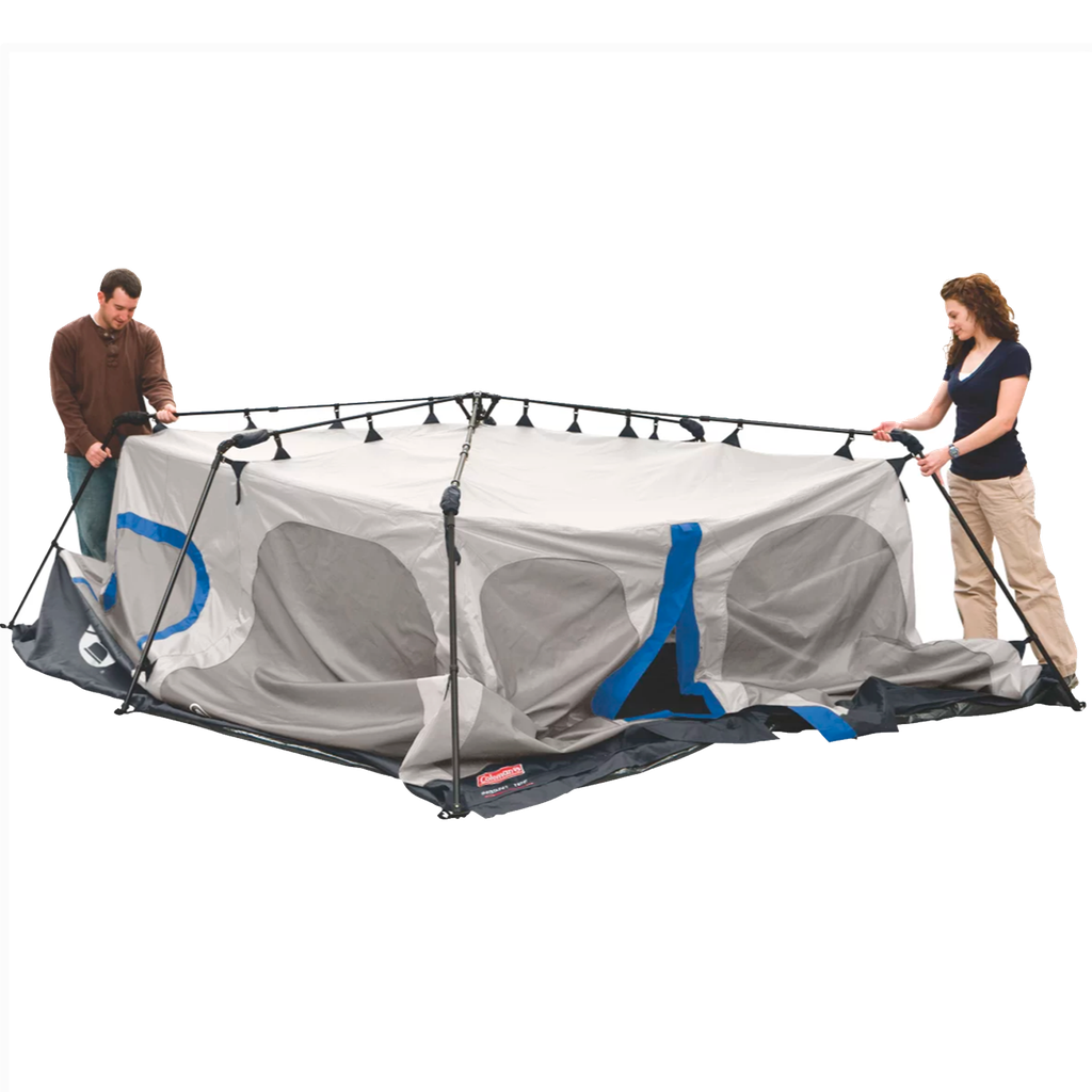 Carpa instantánea Coleman para 8 personas Gris/Azul Rey