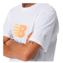 Camisa de hombre New Balance Essentials Celebrate Lila