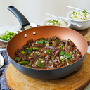 Sartén Wok Practix Magefesa Aluminio Anodizado 28 Cm