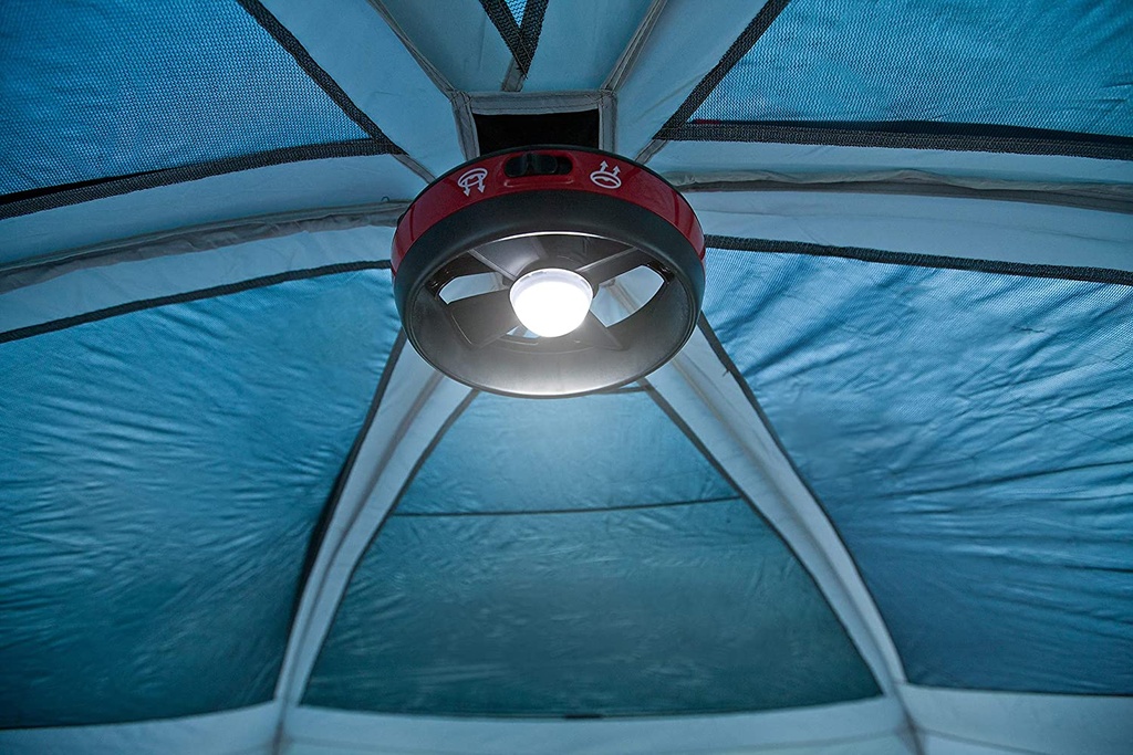 Carpa Coleman Signature Prairie Breeze™ para 9 personas Gris/Verde
