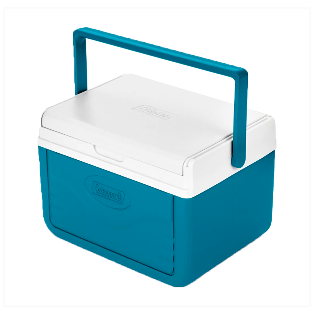 Combo Cava Coleman Cava 50lt / 54Qt - Cava 4lt/ 5Qt - Termo 1/3 Gal Azul