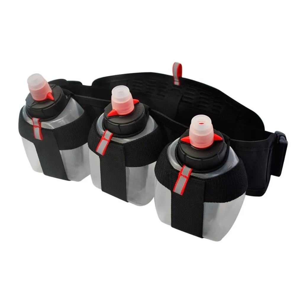 Cinturón de Correr K6 con 3 Botellas