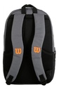 Bolso de Tenis Wilson Burn Team Backpack Gris/Naranja