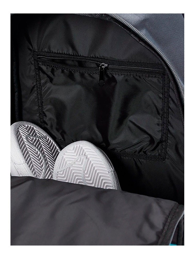 Bolso de Tenis Wilson Burn Team Backpack Gris/Azul