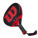 Raqueta de Padel Wilson Bela Team (Negro/Rojo)