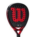 Raqueta de Padel Wilson Bela Team (Negro/Rojo)