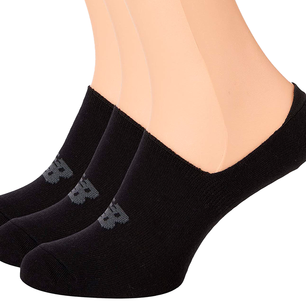 Media Extra Corta New Balance Unseen Liner 2 Pack Negro