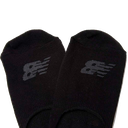 Media Extra Corta New Balance Unseen Liner 2 Pack Negro