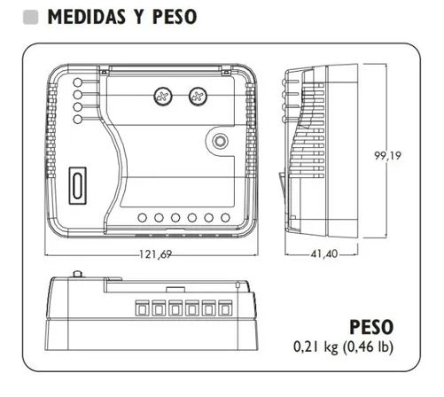 Arrancador Exceline para Motores Monofásicos Protección Voltaje y Sobrecarga 1Hp 120V