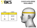 Casco para Niños BKS H110 Verde
