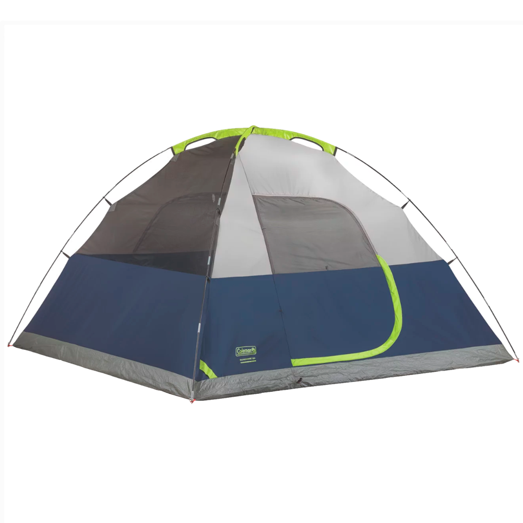 Carpa 10 x 10 Coleman Sundome® para 4 personas Azul marino/Verde