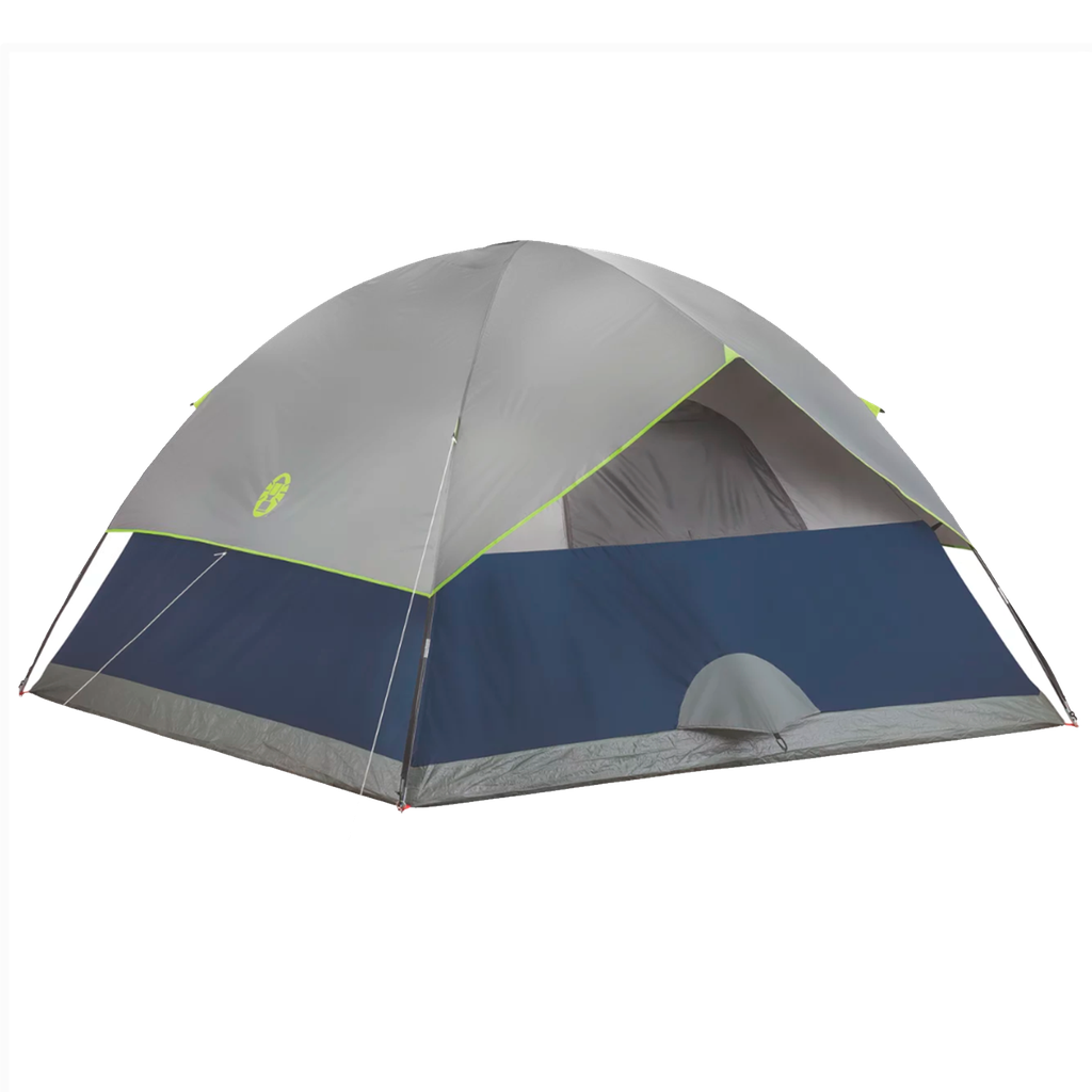 Carpa 10 x 10 Coleman Sundome® para 4 personas Azul marino/Verde
