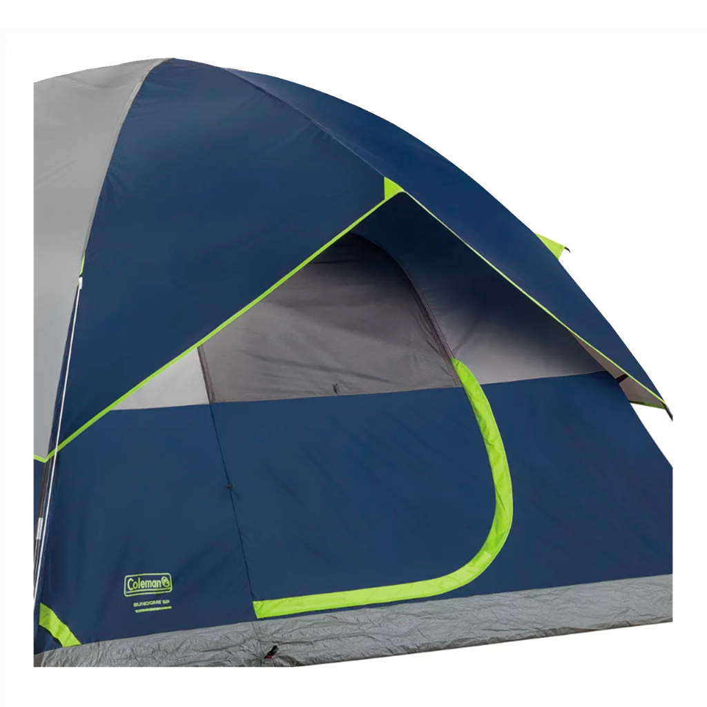Carpa 10 x 10 Coleman Sundome® para 4 personas Azul marino/Verde