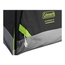 Carpa Coleman Sundome Dark Room para 6 personas Gris con Verde