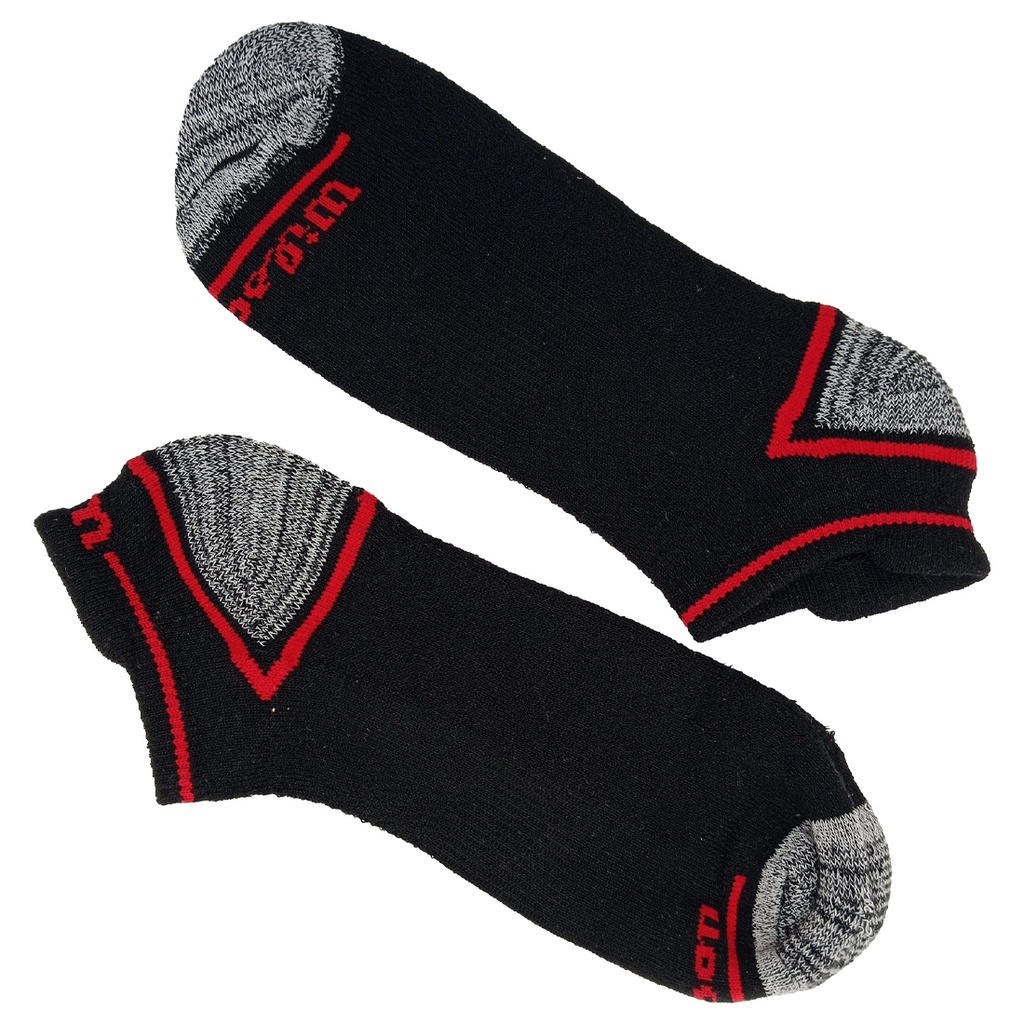 Calcetín/Media Tobillera Deportiva de Fibra Sintética Wilson Unisex 6 Pack Unitalla