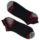 Calcetín/Media Tobillera Deportiva de Fibra Sintética Wilson Unisex 6 Pack Unitalla