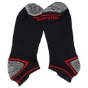 Calcetín/Media Tobillera Deportiva de Fibra Sintética Wilson Unisex 6 Pack Unitalla