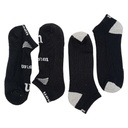 Calcetín/Media tobillera de algodón Wilson Unisex 6 Pack Unitalla