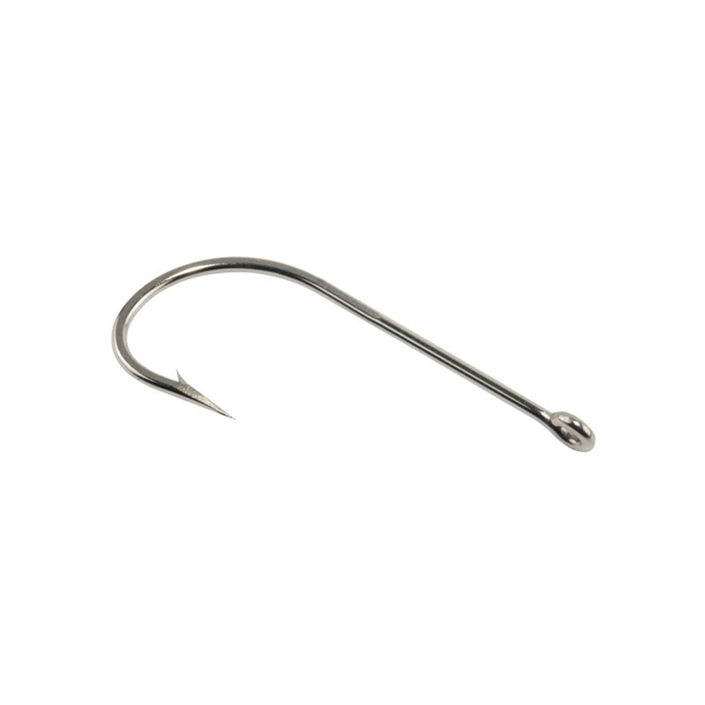 Anzuelo de Pesca Acero Sencillo Recto Nº 18 Kirby Sea Mustad 100 Unds