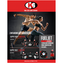 Cinturón de Correr K6 con 3 Botellas