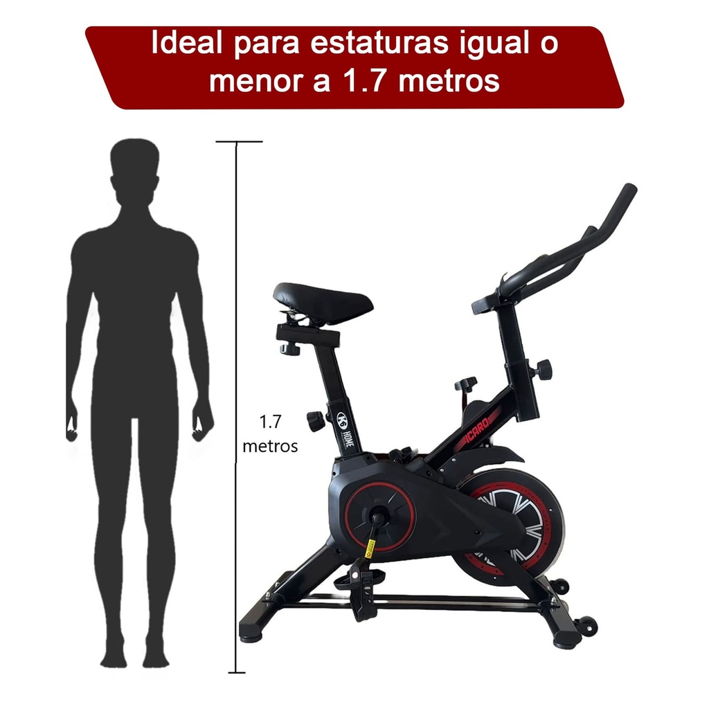Bicicleta Spinning  K6 Fitness Estática Gimnasio