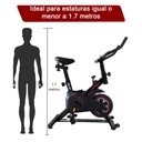 Bicicleta Spinning  K6 Fitness Estática Gimnasio