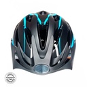 Casco de bicicleta BKS Urban H330 (negro-azul)