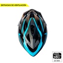 Casco de bicicleta BKS Urban H330 (negro-azul)