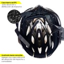Casco de bicicleta BKS Urban H330 (negro-azul)