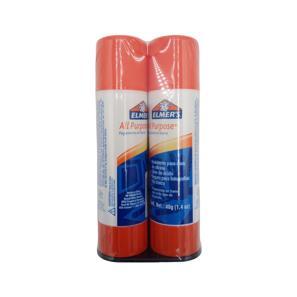 Pega en Barra Elmers All Purpose 40Gr Tx4 