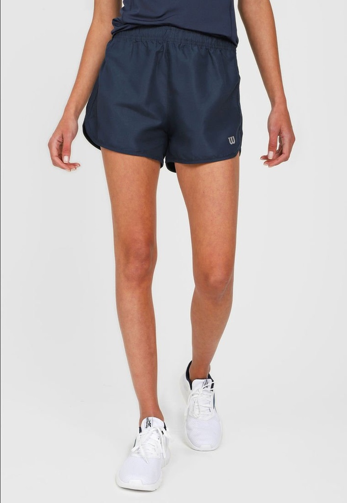 [WT79340] Pantaloneta Short Wilson Microfibra Dama 79329 Azul Marino (L)
