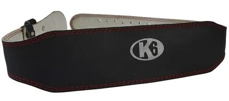 Cinturón para Levantar Pesas Bull de cuero K6