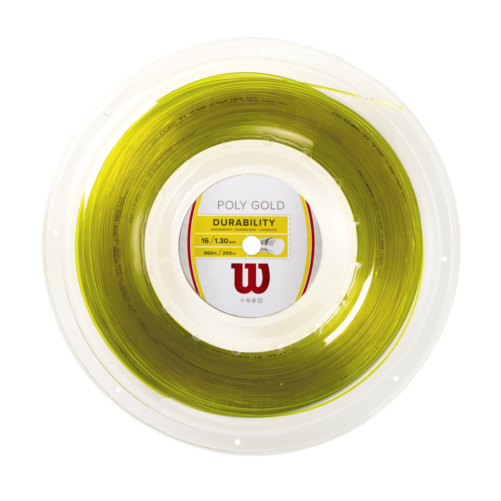 Reel 200mts Wilson Poly Gold 16
