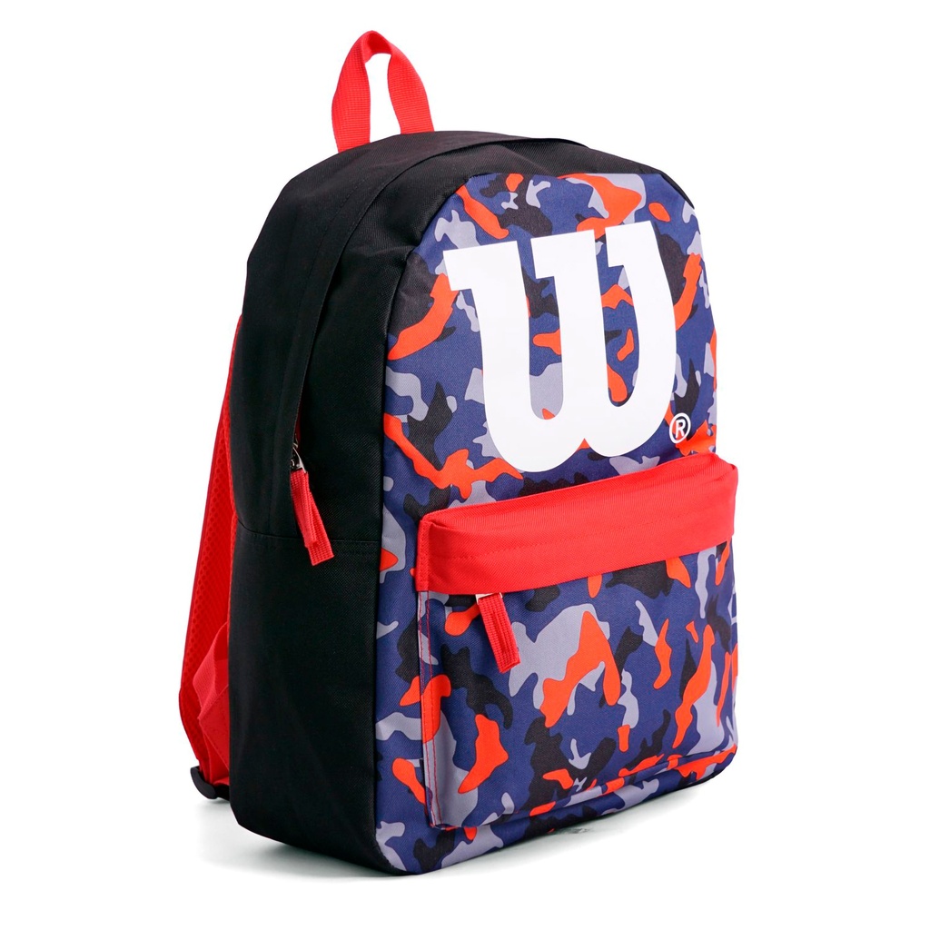 [65.010751OR] Morral Wilson Camo Escolar Unisex (ANARANJADO)