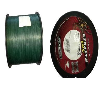 Spiderwire Stealh Spdr Stlth 65Lb 1500Yd Moss Grn Ss50G-1500 