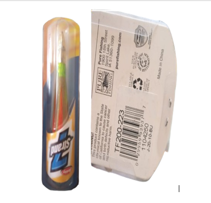 7Strand Tuna Feathers 6 1/2", 2 1/2 Oz Single Carded Tf200-223 Org Dolphin 